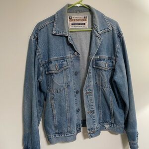 Vintage Guess Blue Jean Jacket